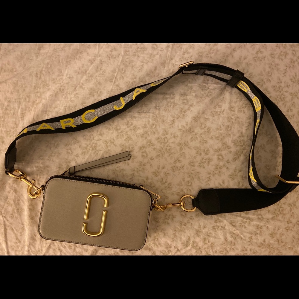 Marc Jacobs Logo Strap Snapshot Small Camera Bag